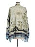 Johnny Was Blue Long Sleeve Blouse Size M - photo 2
