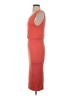 Leith Solid Orange Casual Dress Size S - photo 5