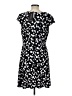 Karin Stevens Polka Dots Black Casual Dress Size 12 - photo 2