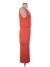 Leith Solid Orange Casual Dress Size S - photo 4