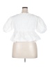 Meshki White Short Sleeve Blouse Size XXL - photo 2