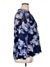 Coldwater Creek 100% Polyester Blue 3/4 Sleeve Blouse Size XL (petite) - photo 4