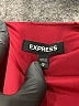 Express 100% Polyester Hearts Burgundy Cocktail Dress Size XS - photo 7