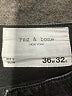 Rag & Bone Chevron-herringbone Black Jeans Size 36 waist - photo 7