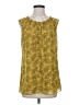 CAbi 100% Polyester Yellow Sleeveless Blouse Size S - photo 1