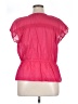 Venus Pink Short Sleeve Blouse Size XL - photo 2