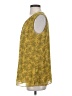CAbi 100% Polyester Yellow Sleeveless Blouse Size S - photo 5