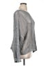 Max Studio Silver Long Sleeve Top Size 0X - photo 4