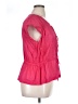 Venus Pink Short Sleeve Blouse Size XL - photo 4