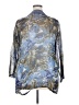 Jenny-I 100% Rayon Blue Kimono Size XXL - photo 2