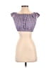 Olivaceous 100% Rayon Purple Sleeveless Blouse Size M - photo 1