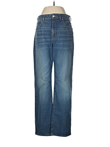 Madewell The Curvy Longline Straight Jean in Greendale Wash (view 1)