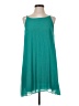 BCBGeneration 100% Polyester Solid Teal Casual Dress Size S - photo 1