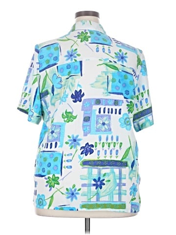 Alia Short Sleeve Blouse (view 2)
