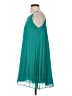 BCBGeneration 100% Polyester Solid Teal Casual Dress Size S - photo 5