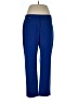 Ellen Tracy Color Block Blue Active Pants Size 10 - photo 1