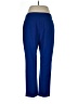Ellen Tracy Color Block Blue Active Pants Size 10 - photo 2