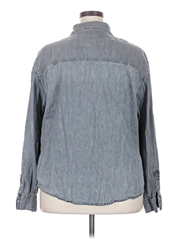 Zara Long Sleeve Button-Down Shirt (view 2)