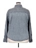 Zara 100% Bamboo Gray Long Sleeve Button-Down Shirt Size XXL - photo 2