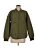 Mine 100% Polyester Solid Green Jacket Size M - photo 1