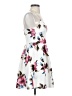 Soprano Floral White Cocktail Dress Size S - photo 4