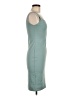 Popular Basics Solid Teal Casual Dress Size M - photo 4