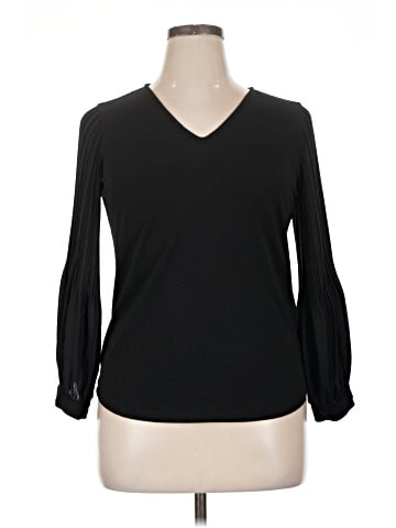 Adrianna Papell Long Sleeve Blouse (view 1)