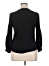 Adrianna Papell Black Long Sleeve Blouse Size 14 (estimated) - photo 2