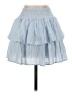 Subdued Stripes Blue Casual Skirt Size XS - photo 1