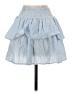 Subdued Stripes Blue Casual Skirt Size XS - photo 2