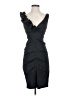 Xscape Black Cocktail Dress Size 4 - photo 1