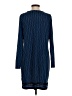 MICHAEL Michael Kors Graphic Blue Casual Dress Size L (petite) - photo 2