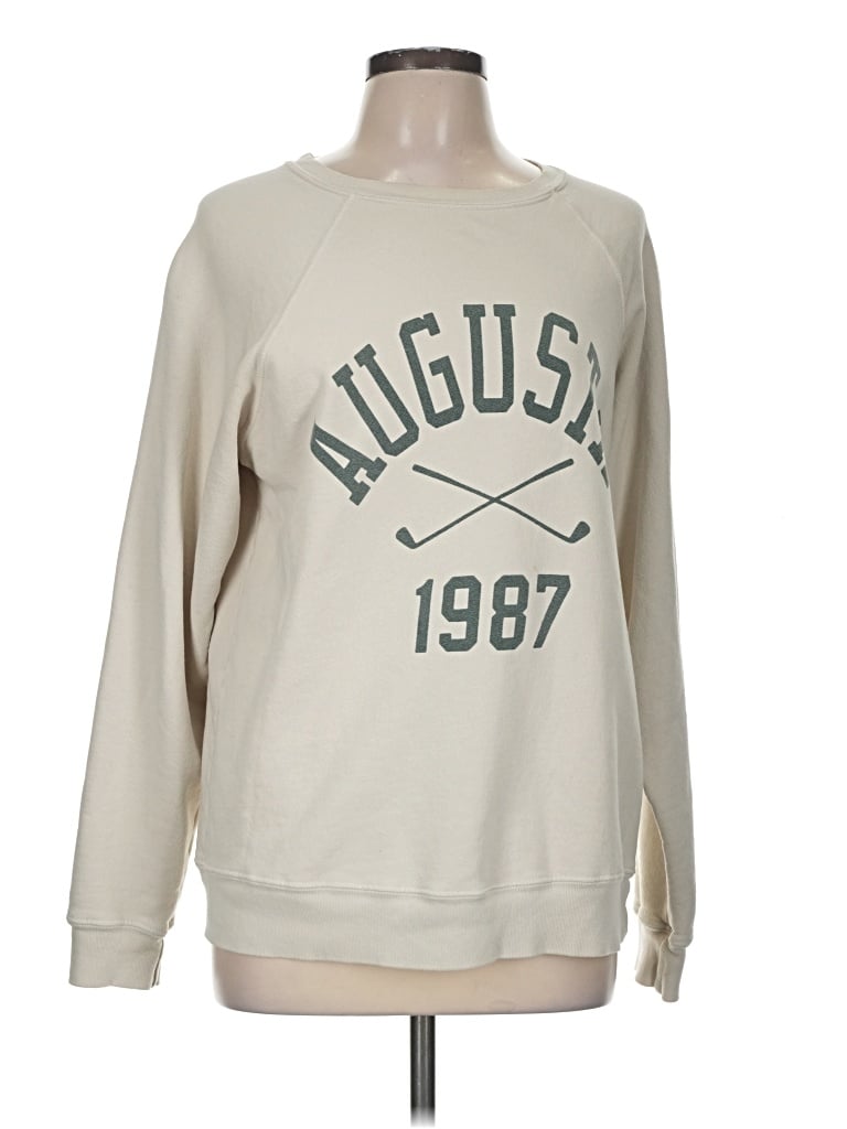 Pre-owned Retro Brand Sweatshirt In Ivory