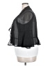 Glamour 100% Polyester Black 3/4 Sleeve Blouse Size 2X - photo 5