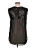 Lumiere 100% Polyester Black Sleeveless Blouse Size L - photo 2