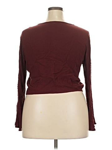 Charlotte Russe Long Sleeve Blouse (view 2)