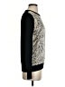 Equipment 100% Wool Animal Print Black Wool Pullover Sweater Size XS - photo 4