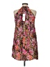 DKNY 100% Polyester Print Pink Cocktail Dress Size 6 (petite) - photo 2