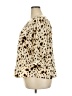T Tahari 100% Polyester Animal Print Gold 3/4 Sleeve Blouse Size 2X - photo 5