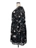 Maurices 100% Polyester Floral Black Casual Dress Size 20 (2) - photo 5
