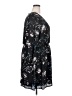 Maurices 100% Polyester Floral Black Casual Dress Size 20 (2) - photo 4