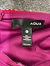 Aqua 100% Polyester Print Purple Cocktail Dress Size S - photo 7