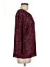 DKNYC 100% Polyester Burgundy 3/4 Sleeve Top Size M - photo 4