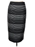 Max Studio Stripes Black Casual Skirt Size L - photo 2