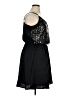 Andree by UNIT 100% Polyester Stars Black Cocktail Dress Size 1X - photo 4