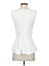 Eleventy 100% Cotton White Sleeveless Blouse Size 4 - photo 2