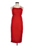 Hello Molly 100% Polyester Solid Red Cocktail Dress Size 6 - photo 1