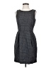 J.Crew 100% Polyester Tweed Gray Casual Dress Size 4 - photo 1