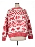 H&M Hearts Red Pullover Sweater Size XL - photo 1