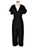 Leith Solid Black Jumpsuit Size M - photo 1